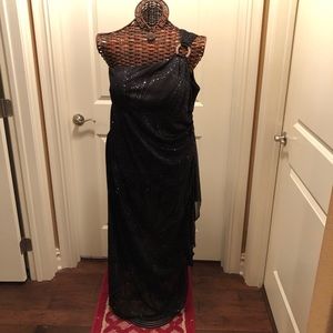 R&M Richards Black Dress
